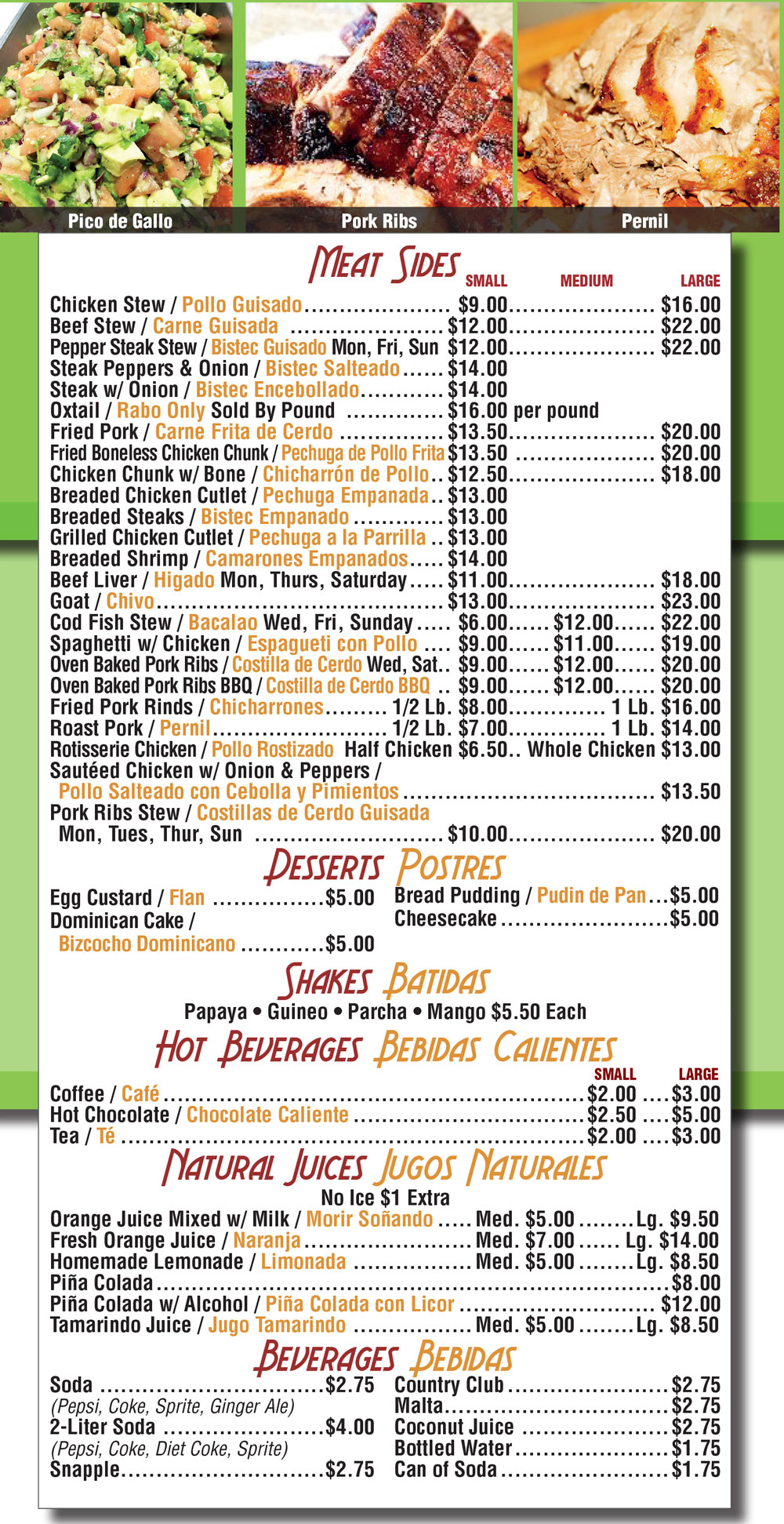 Our Foods